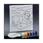 Canvas-with-Print-Lion1