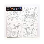 Canvas-Painting-Kit-Set-of-4-Unicorn