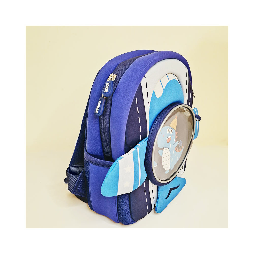 Blue-Zorse-Dino-in-Airplane-Backpack-Small1