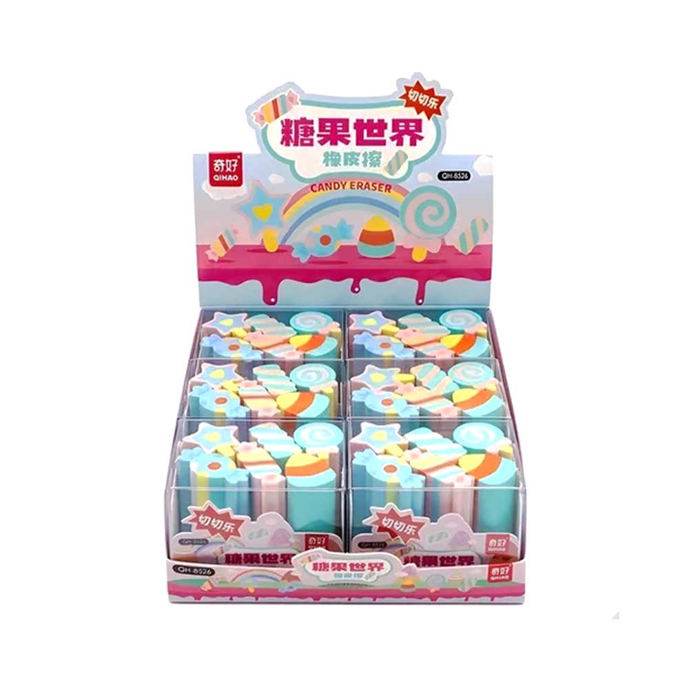 Candy Shaped Erasers