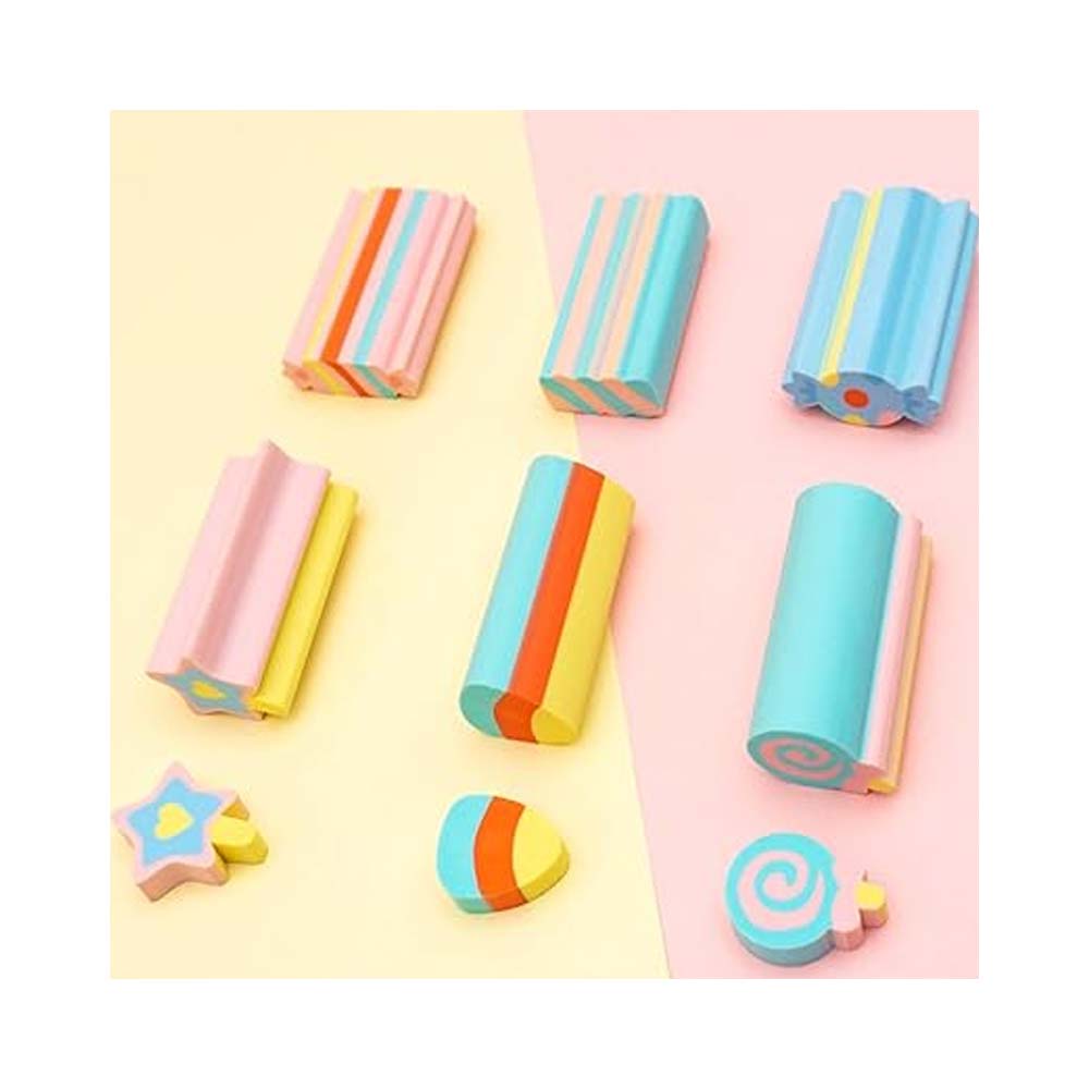 Candy Shaped Erasers