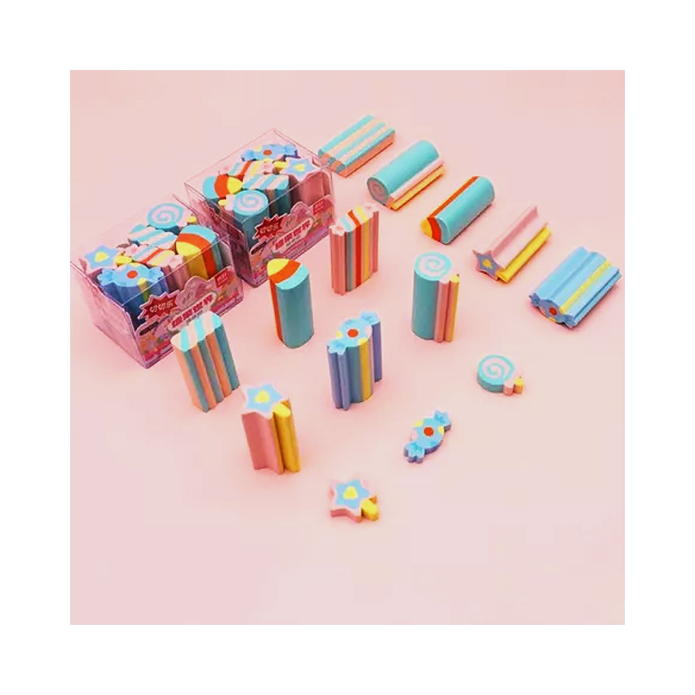 Candy Shaped Erasers