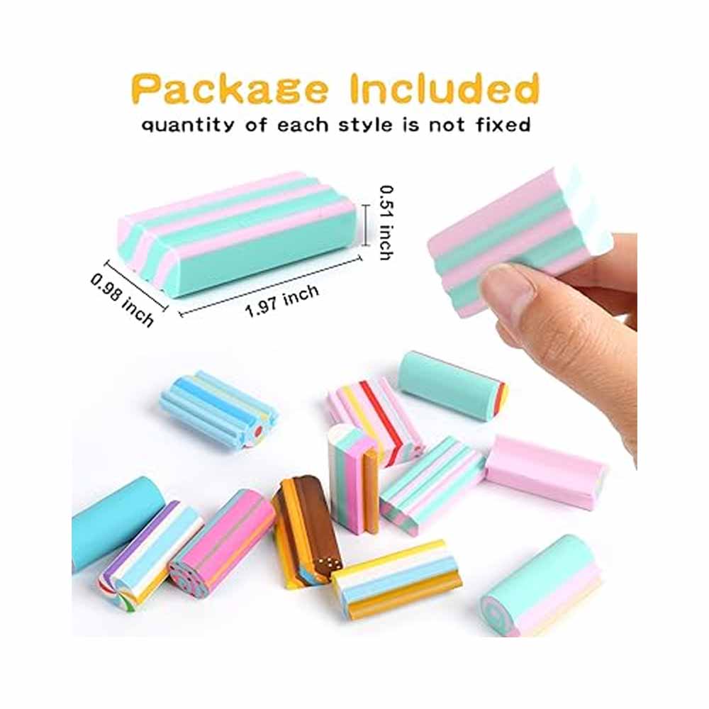 Candy Shaped Erasers