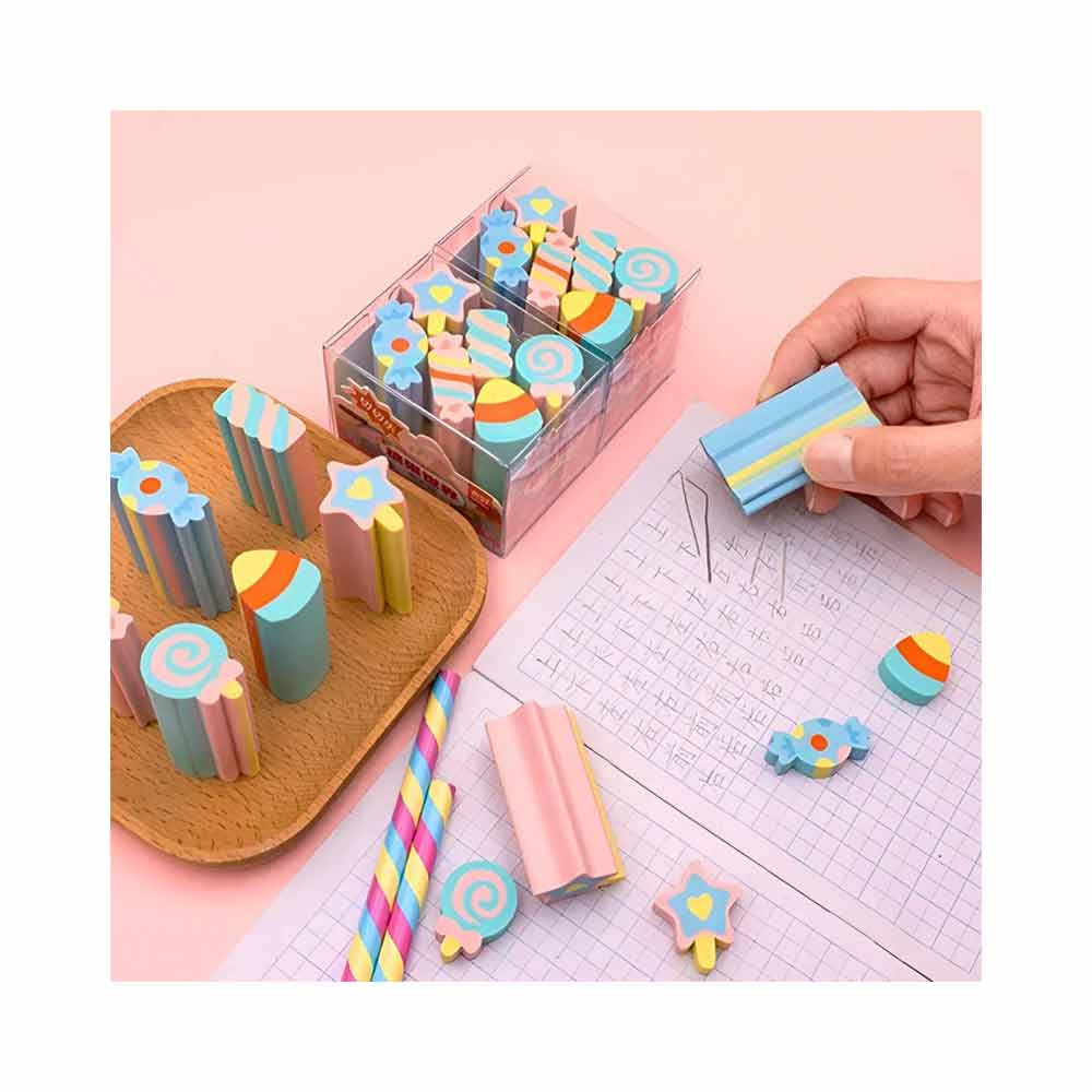 Candy Shaped Erasers