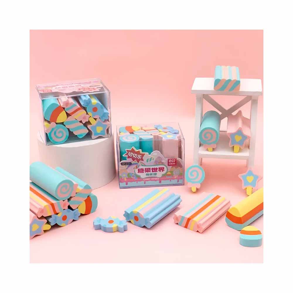 Candy Shaped Erasers