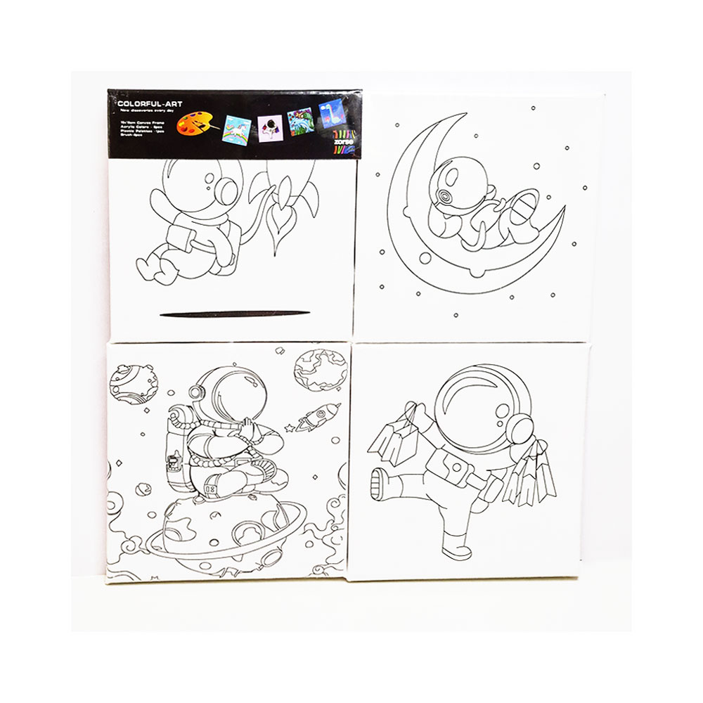 Canvas-Painting-Kit-Set-of-4-Space