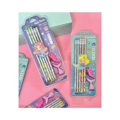 Mermaid-Ocean-Princess-Pencil-Set1