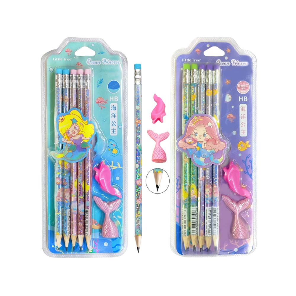 Mermaid-Ocean-Princess-Pencil-Set3