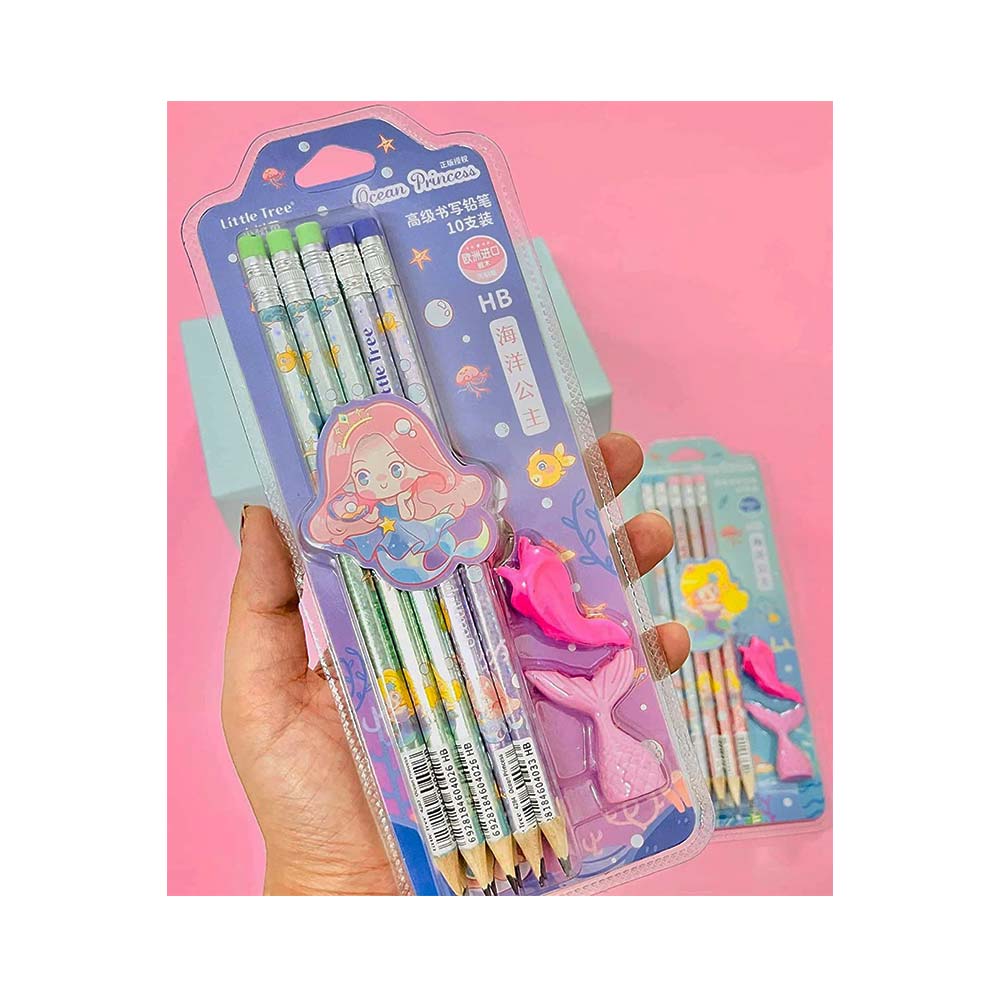 Mermaid-Ocean-Princess-Pencil-Set6