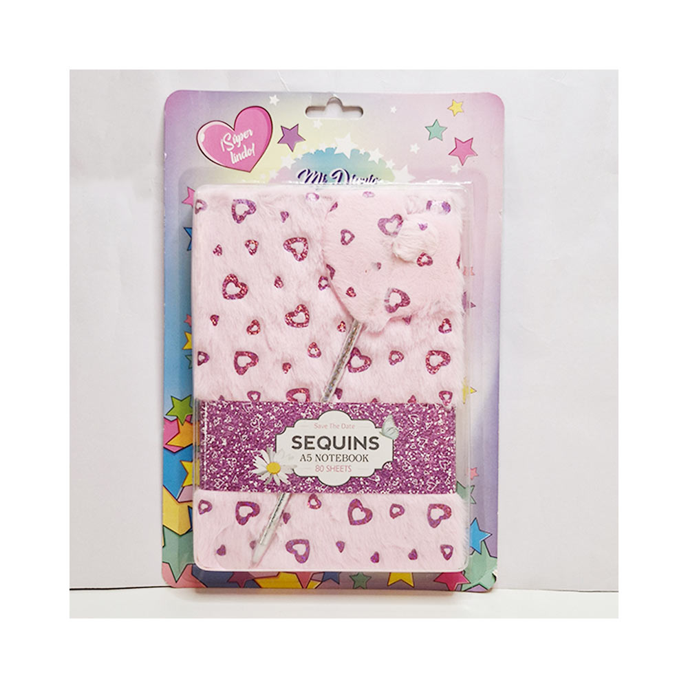 Soft-Fur-Diary-Heart