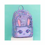 Smiggle-Bunny-Purple-Front-Backpack