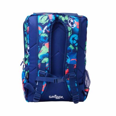 Smiggle-Football-Fiesta-Blue-Back-Backpack
