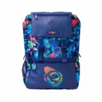Smiggle-Football-Fiesta-Blue-Front-Backpack