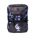 Smiggle-Mermaid-Moon-Black-Front-Backpack