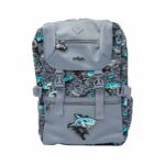 Smiggle-Shark-Grey-Front-Backpack