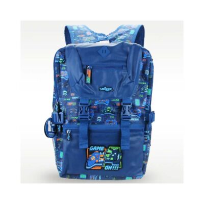 Game-On-Blue-Front-Backpack