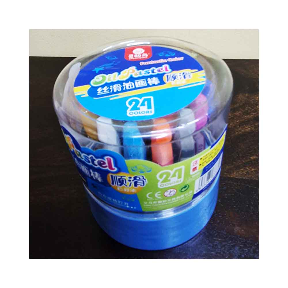 Oil Pastel Crayons - Hexagon Shaped