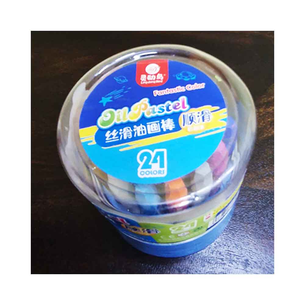 Oil Pastel Crayons - Hexagon Shaped