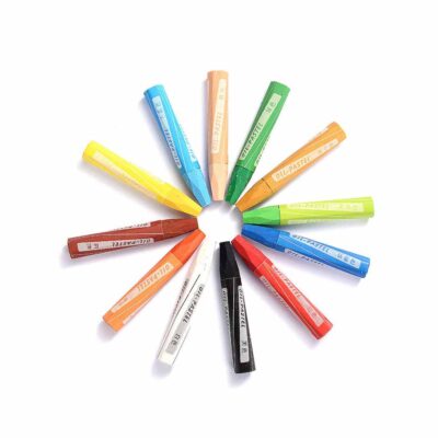 Oil Pastel Crayons - Hexagon Shaped