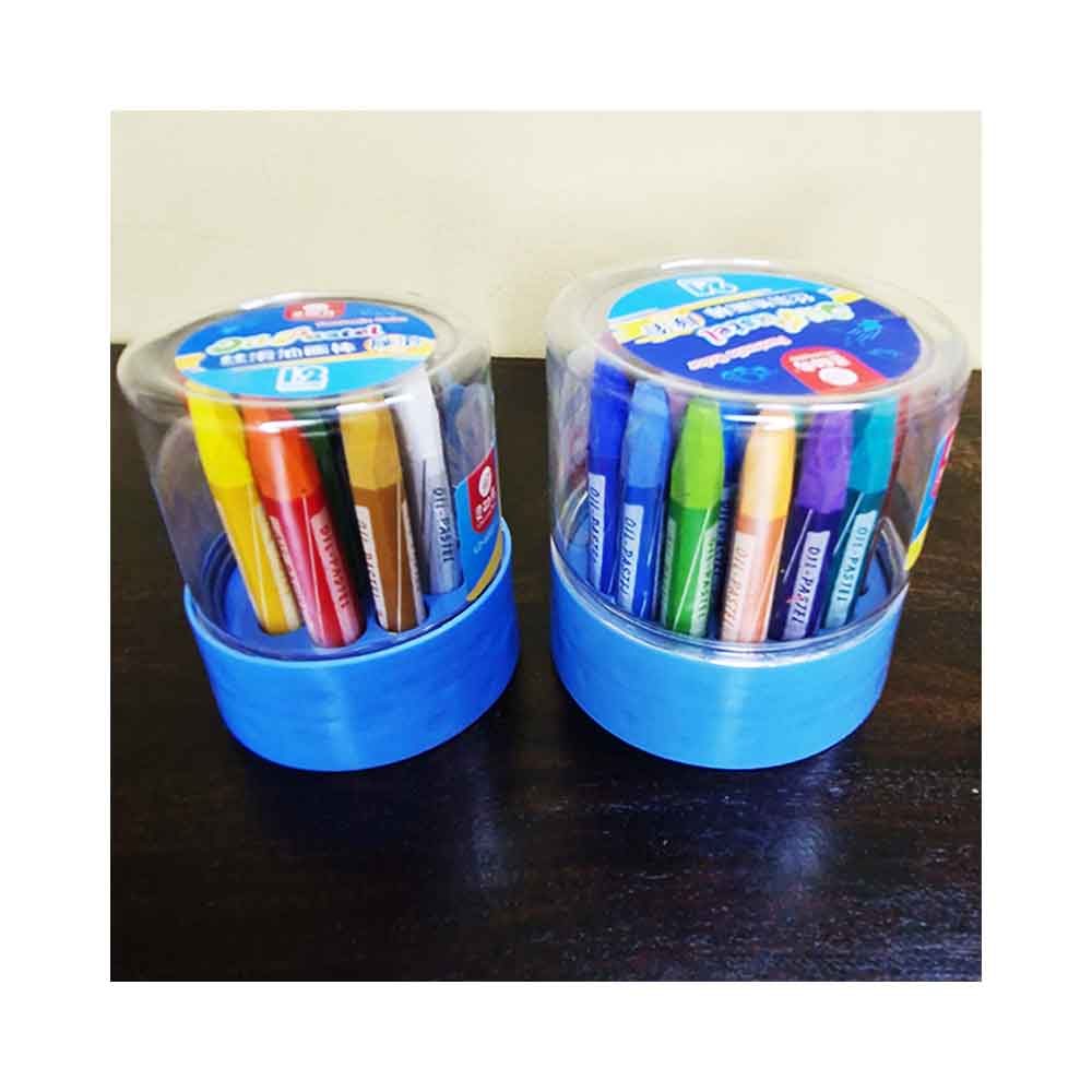 Oil Pastel Crayons - Hexagon Shaped
