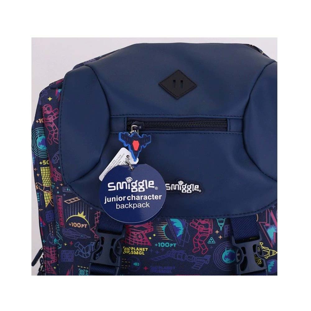 Smiggle-Astronaut-Universe-Blue-Backpack