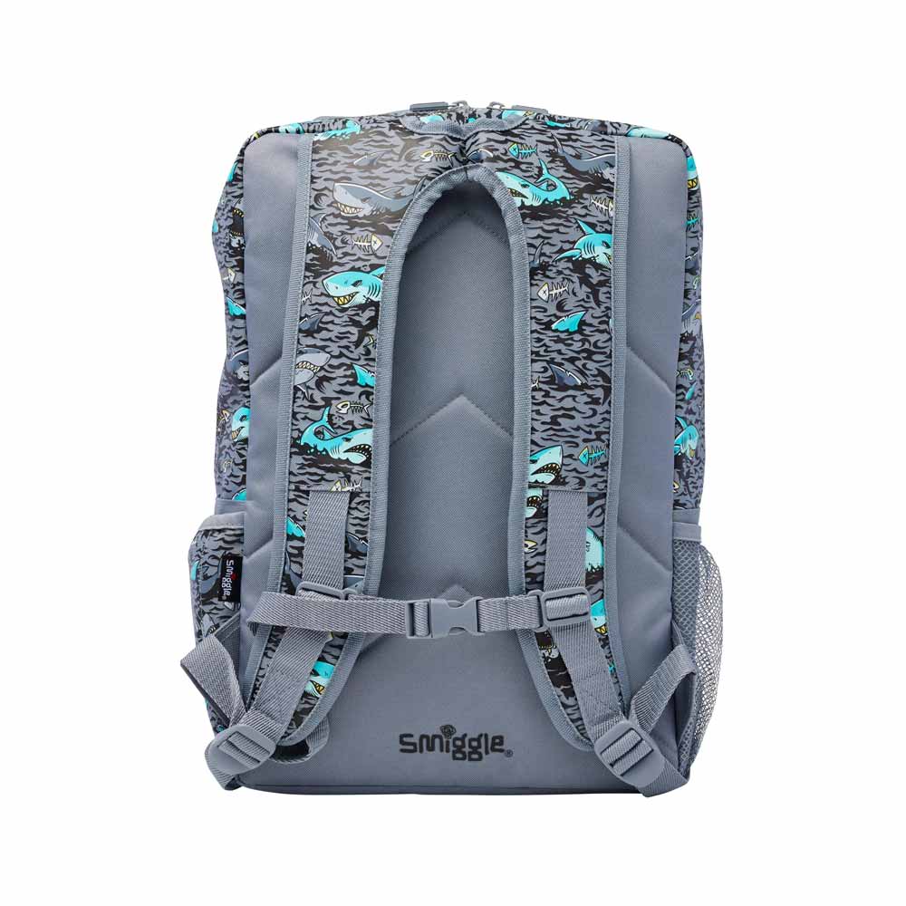 Smiggle-Shark-Grey-Back-Backpack