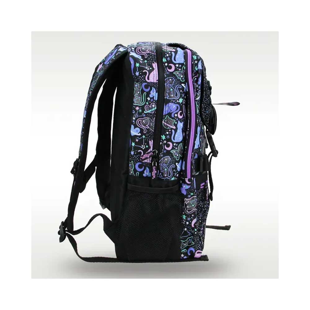 Starry-Cat-Black-Side-Backpack