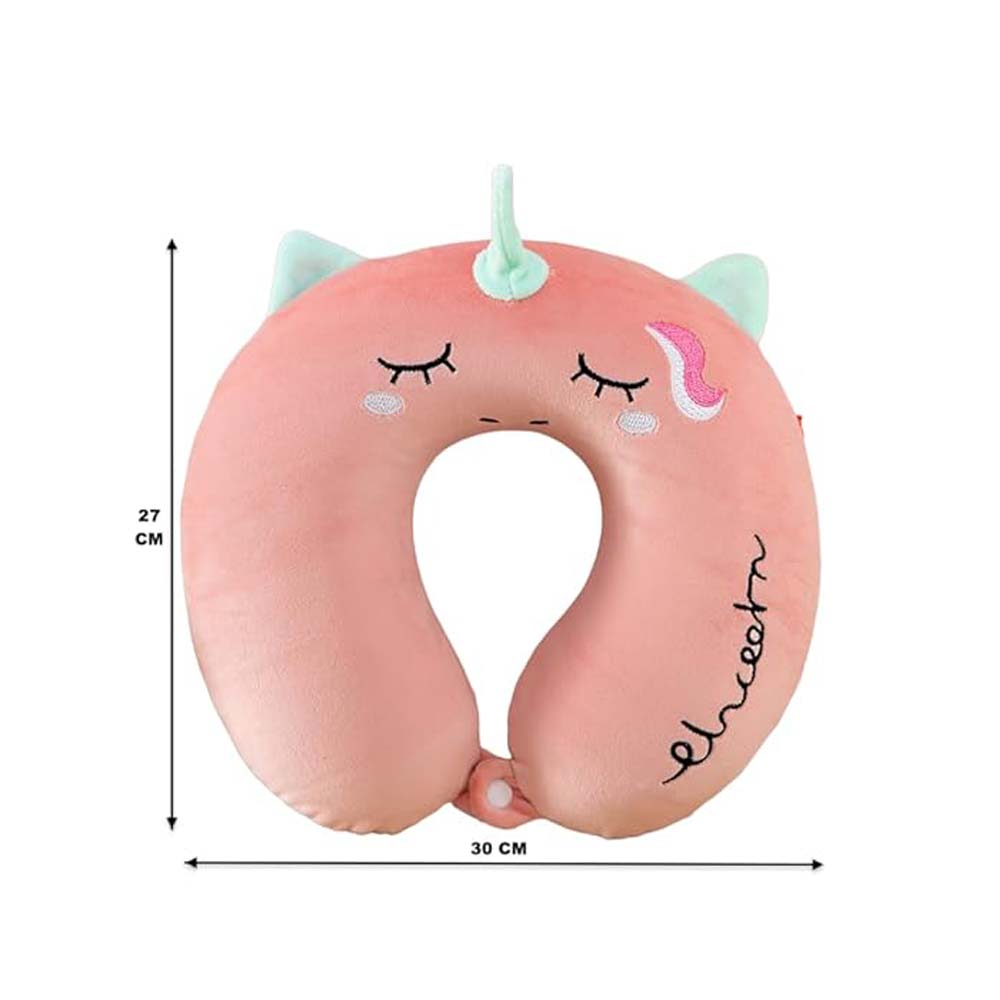 Travel-Neck-Pillow-Uniorn-Pink1