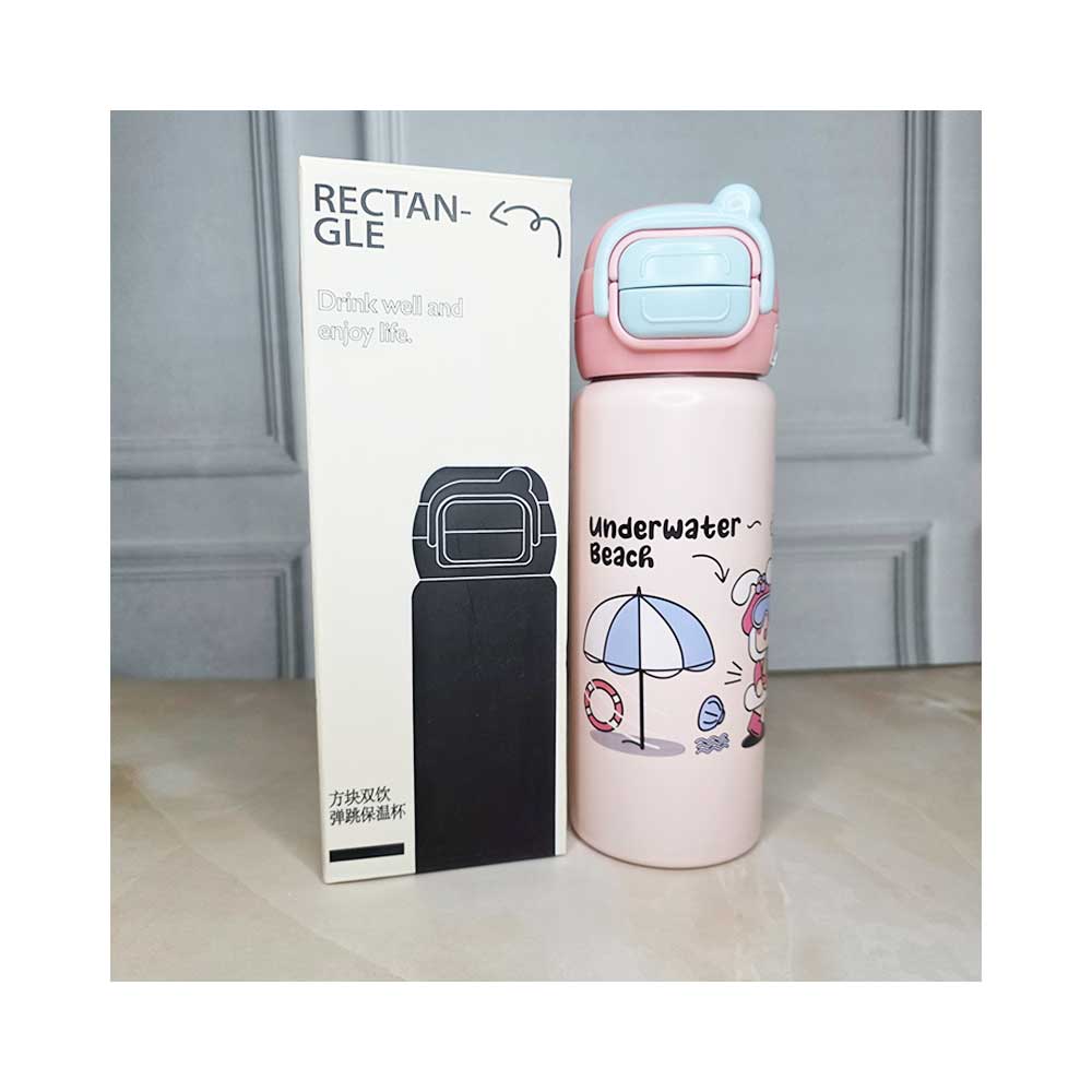 Cube-Double-Drink-Thermal-Bottle-500-ml-Pink1