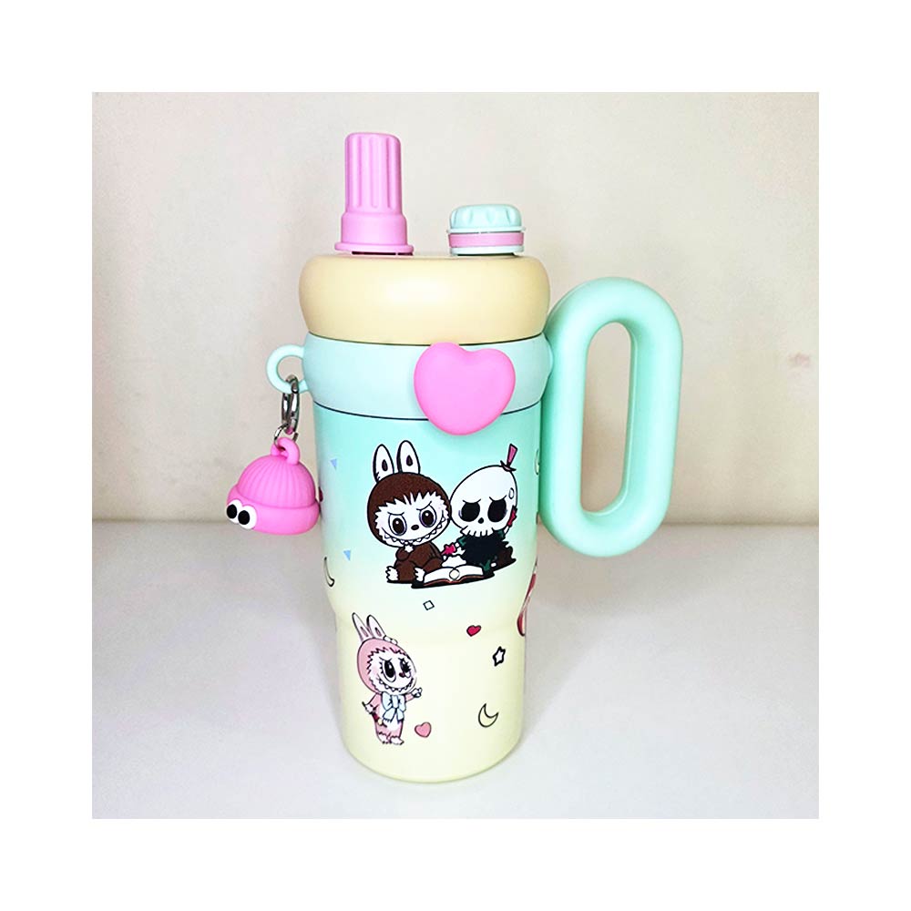 Labubu-Dual-Drink-Quencher-cute water bottle