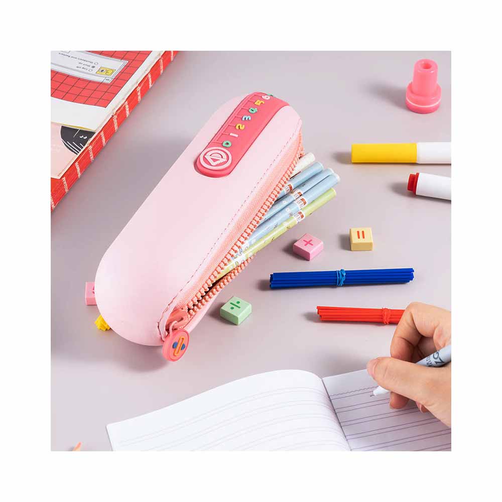 Cute Capsule Silicon Pouch