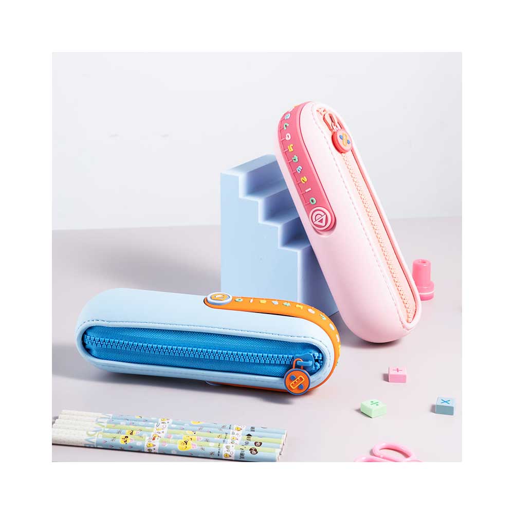 Cute Capsule Silicon Pouch