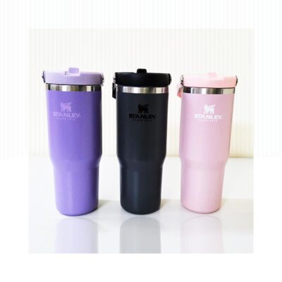 Stanley-Iceflow-Flip-Straw-Tumbler-water-bottle-30oz-Solid-Colors