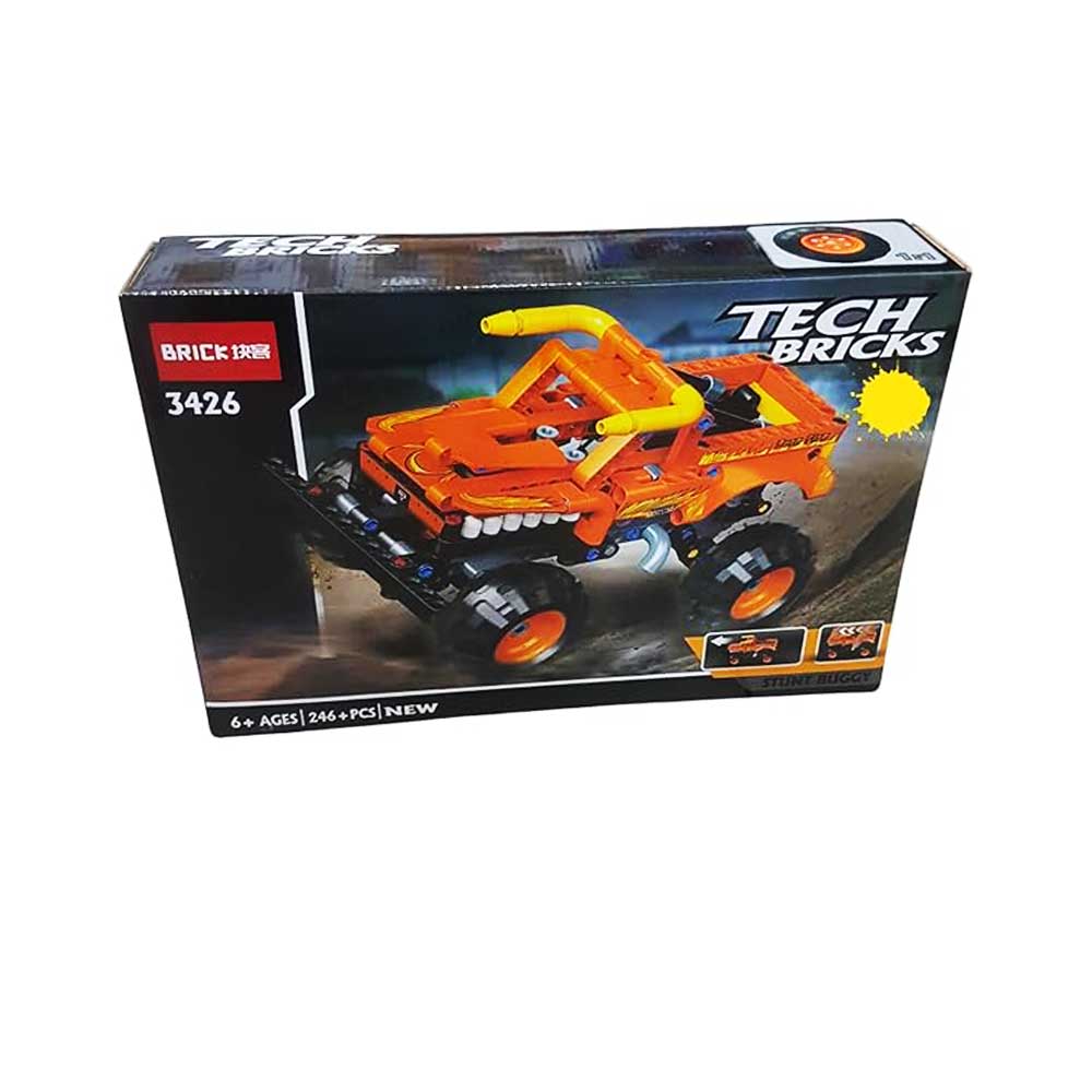 Tech-Bricks--Stunt-Buggy-Building-Blocks for Kids