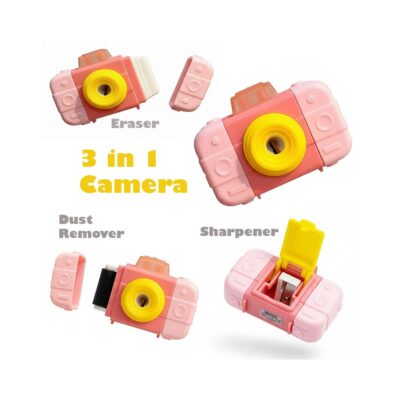 Camera-3in1-Sharpener-and-Eraser