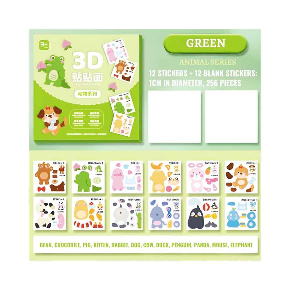 3D-Stickers-Animal