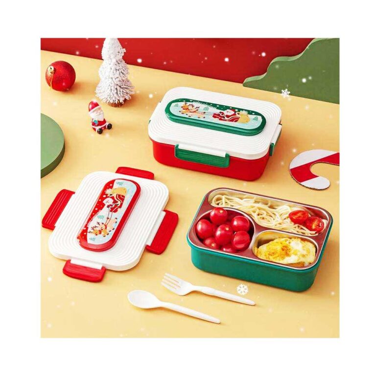 Christmas-Edition-Stainless-Steel-Lunch-Box