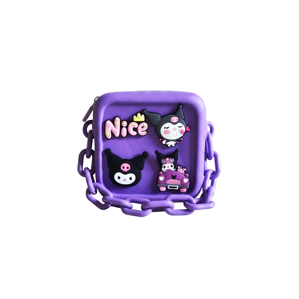 DIY-Sling-Bag-Kuromi-Purple