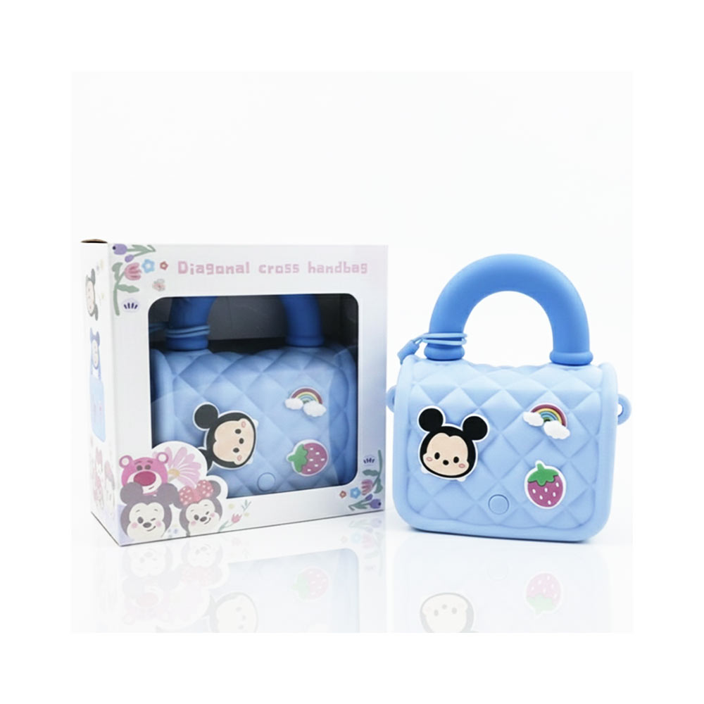 Cartoon-Silicon-Sling-Bag-Sky-Blue-Mickey-1