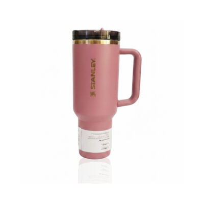 Stanley-The-Quencher-Flip-Straw-Tumbler-40oz Rose Pink