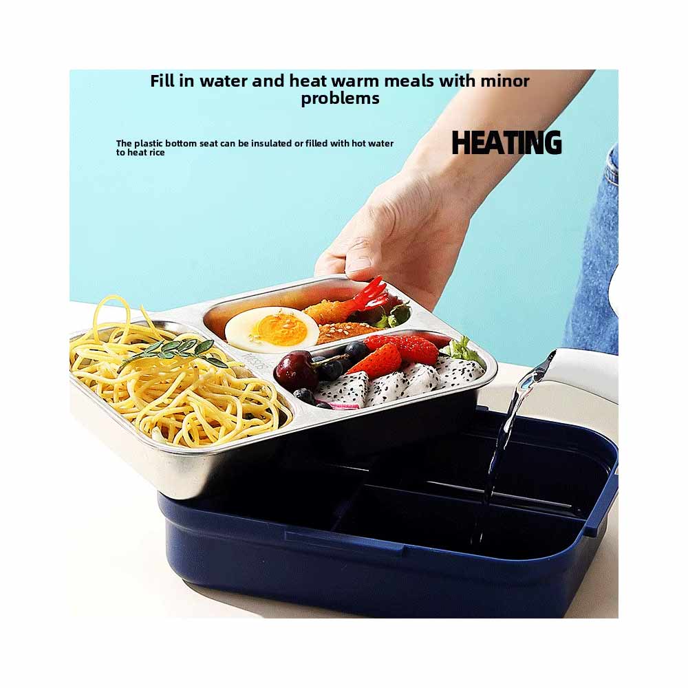 Funky House Bento Rectangle Lunch Box 750+70mlSS5