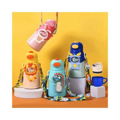 Cute Animal Kids Insulated Water Bottle-6