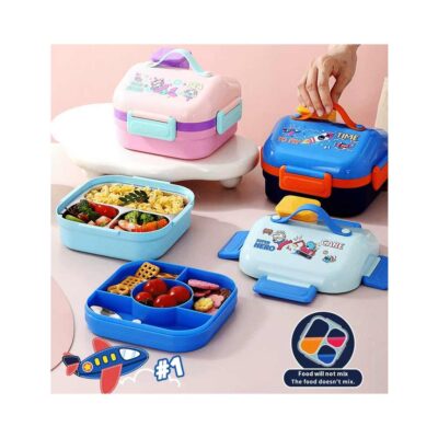 Funky-House-Bento-Square-Lunch-box-700-ml-+-70-ml