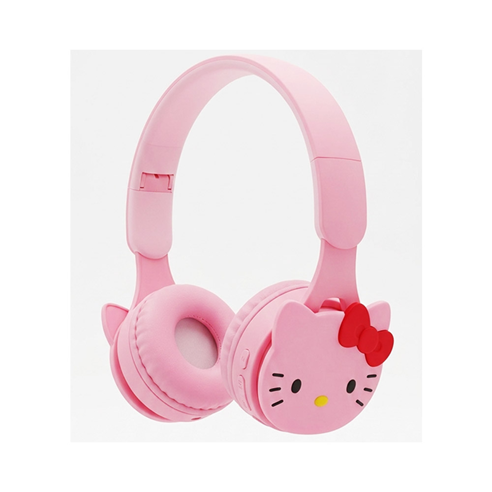 Kids-Wireless-Bluetooth-Headset-Hello-Kitty-Pink-n-Purple