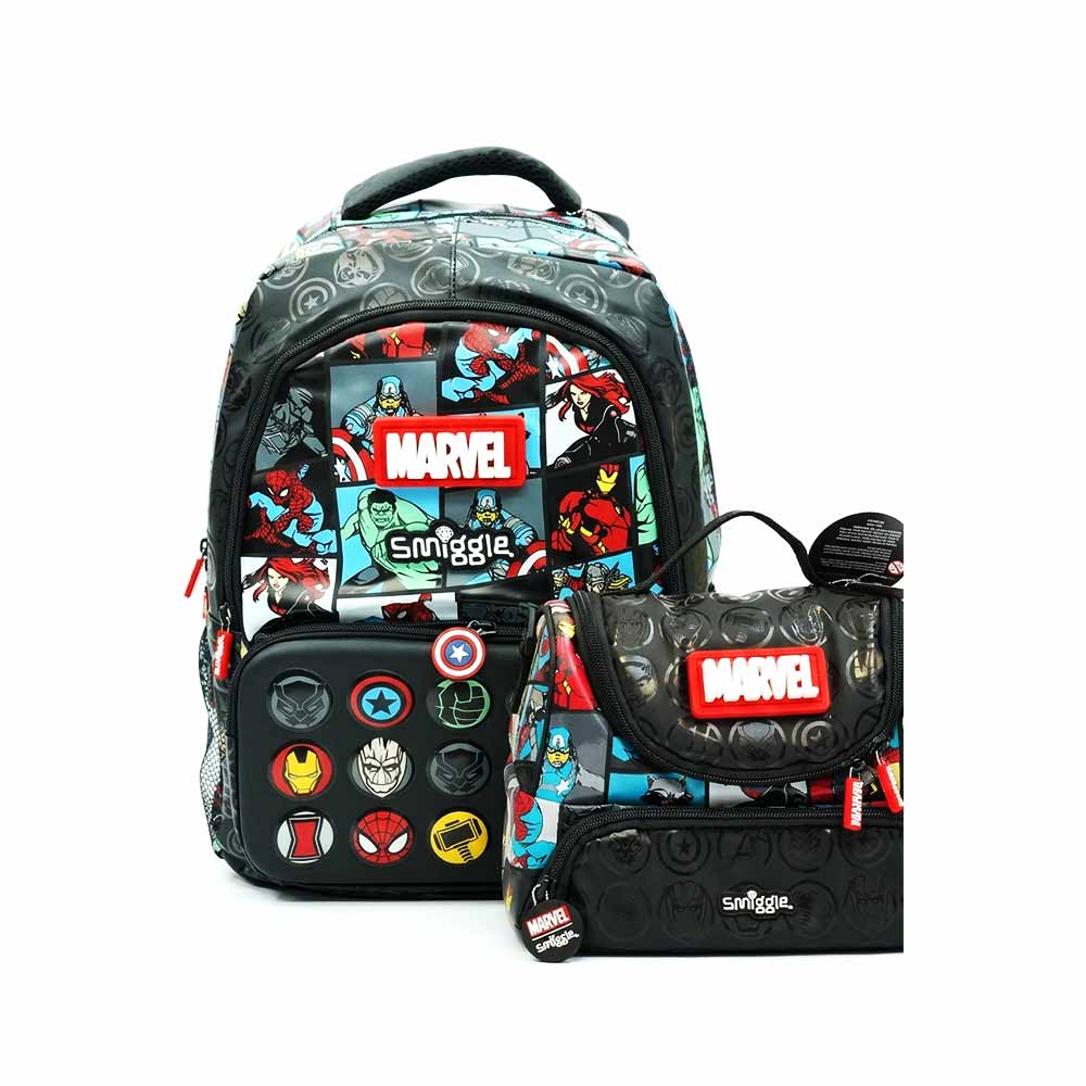 Marvel-Backpack-lunchbag-