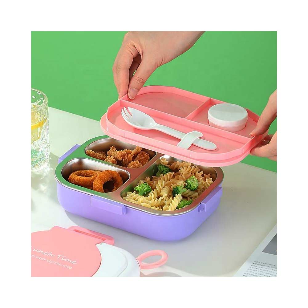 Stainless-Steel-2-Layers-Insulated-Lunch-Box-4