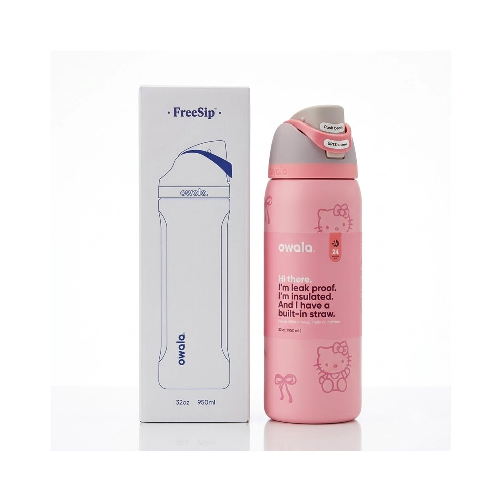 Owala FreeSip 32oz Water Bottle Leakproof Insulated Bottle