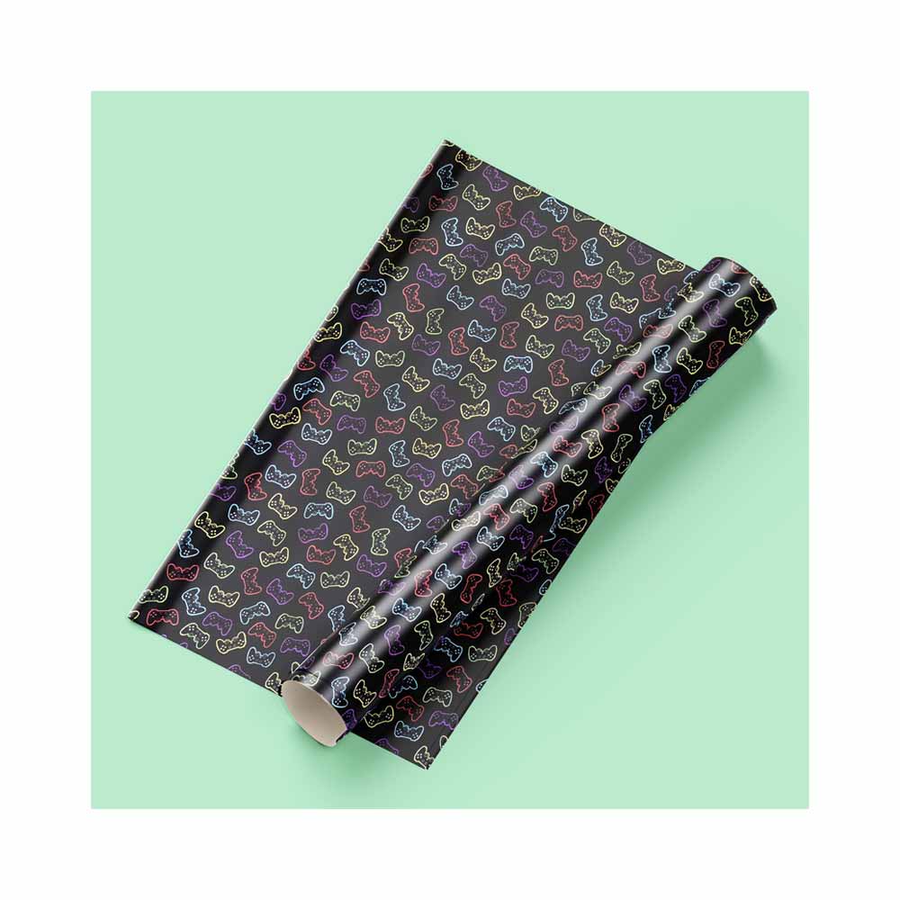 Gift-Wrapping-Paper-2Meter Roll Video Game