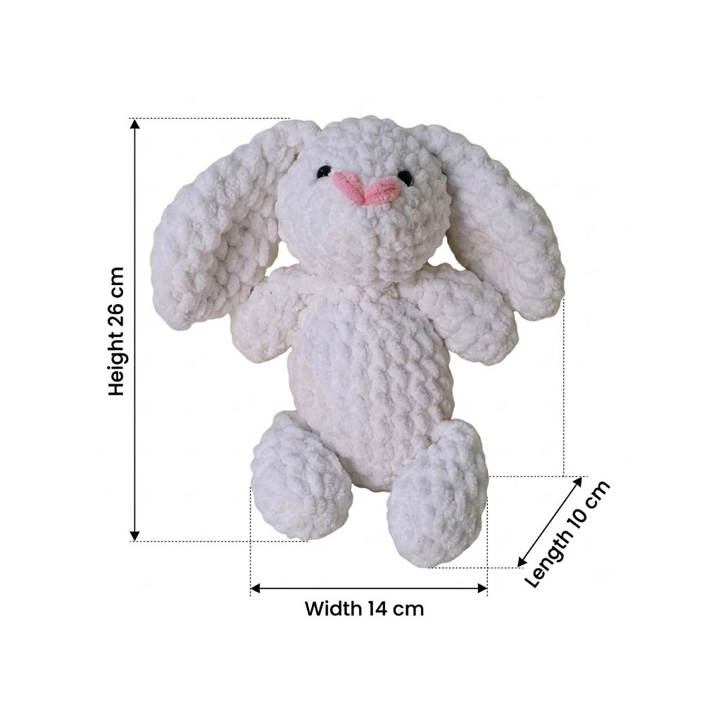 Crochet Plushies---Bunny-Measureents