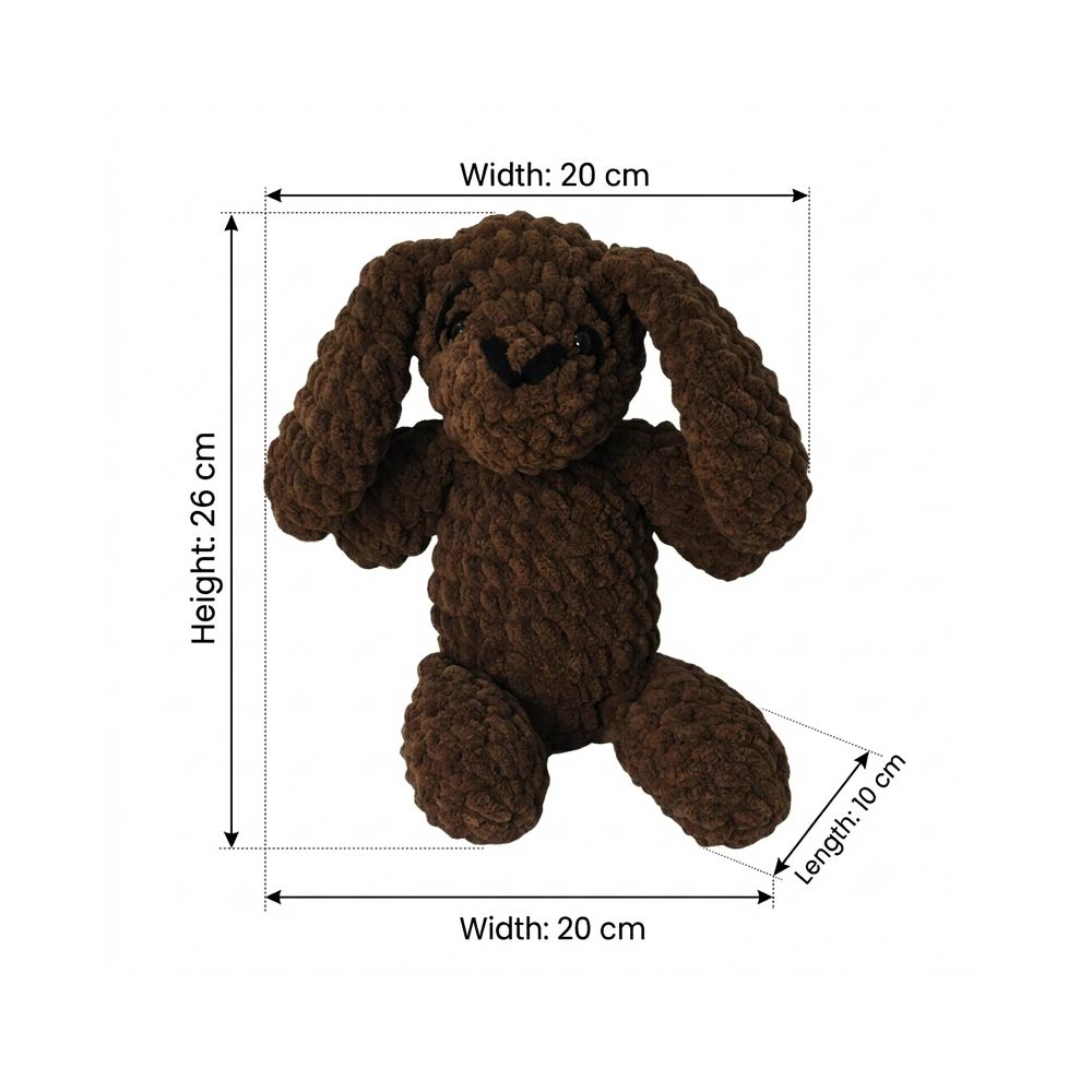 Crochet Plushies-Bri-Size
